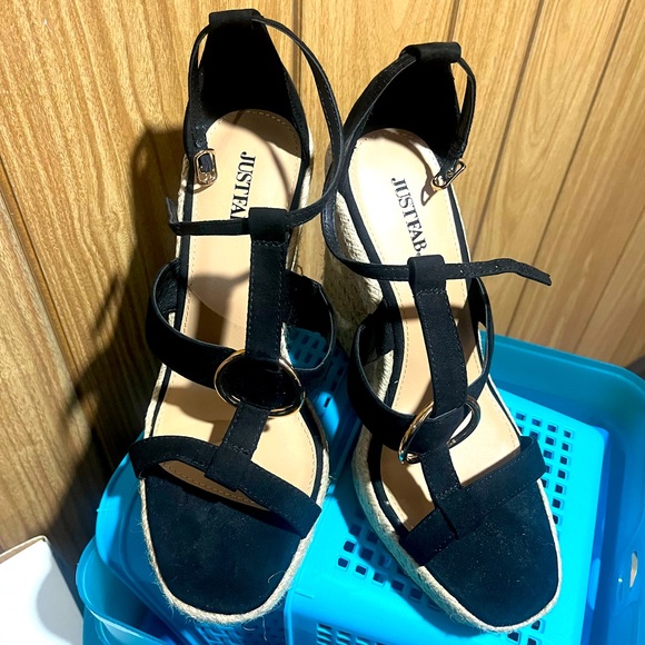 Shoes - Black espadrilles